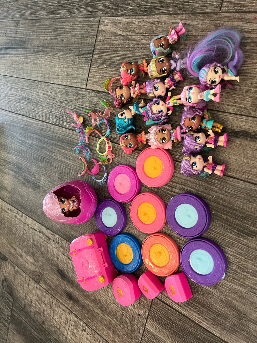 Hatchimal pixies -15pixies- 4 blind bag accessories + headbands/masks
